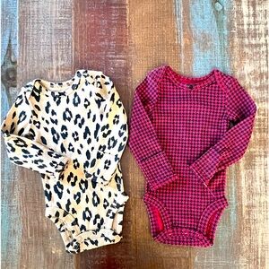 Set of 2 newborn onesies NWOT